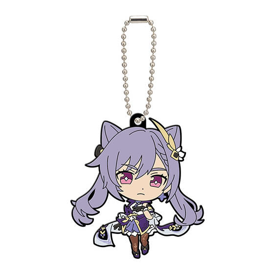 Genshin Impact Capsule rubber mascot 01 [6.Keqing]