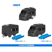 Capsule Plarail Gurutto Tropical! Train journey [JR Kyushu 787 Series Limited Express Train 3 type set(1.2.3)]