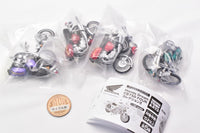 Hobby Gacha Honda Dream CB750 FOUR Collection Part.2 [Assorted 4 type set (1.1969 model (K0) Police Bike specifications/3.1970 model (K1) Valley Green Metallic/4.1970 model (K1) Candy Garnet Brown/5.1972 model (K2) Astro Purple Metallic)]