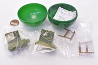 Karimoku 60 Miniature Furniture COLOR CHANGE ver. [4.K chair 2 seater (moquette green)]