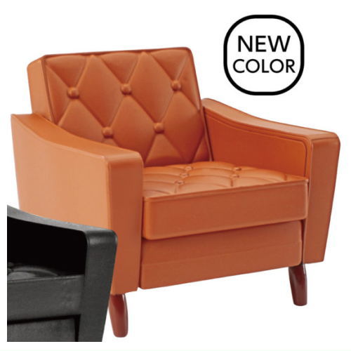Karimoku 60 Miniature Furniture COLOR CHANGE ver. [6.Lobby chair 1 seater (riebel brown)]