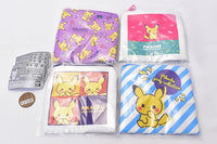 Pokemon PIKACHU GIRLY COLLECTION Tote Bag & Pouch Collection [Pouch 4 type set (5.6.7.8)]