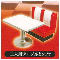 American diner mascot [5.Table for 2 people and Sofa]