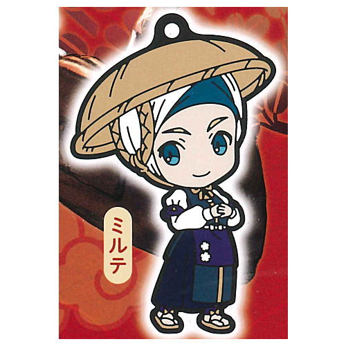 Sakuna: Of Rice and Ruin Nendoroid Plus Capsule Rubber key chain [5.Myrthe]