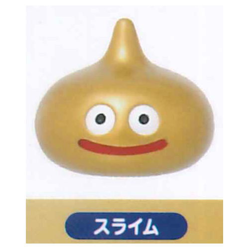 Dragon Quest Figure Collection Atsumete! Monster Gallery 35th Anniversary Version [1.Slime (Gold)]