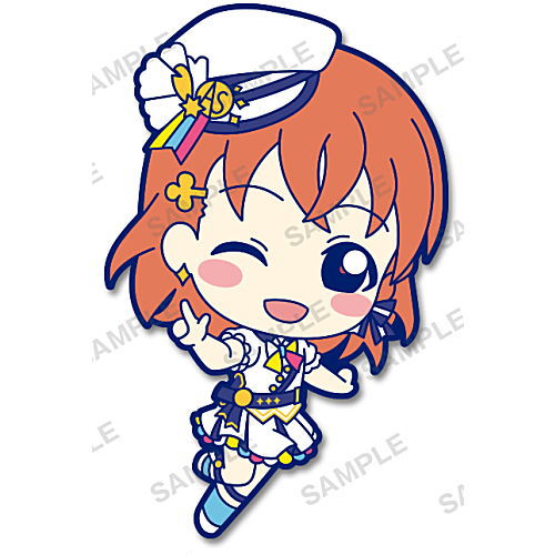 Capsule Rubber Q Love Live! School Idol Festival ALL STARS [1.Chika Takami]