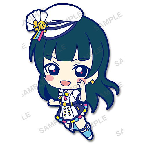 Capsule Rubber Q Love Live! School Idol Festival ALL STARS [6.YoshikoTsushima]