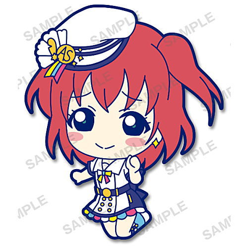 Capsule Rubber Q Love Live! School Idol Festival ALL STARS [9.Ruby Kurosawa]