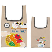 Capbag Shima Tassin san to kajikibun choimochi Eco Bag [1.Vegetables]