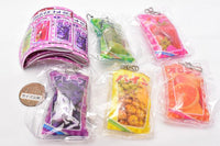 Nostalgic powdered juice Water beads mascot Ball chain [All 5 type set (Full Complete)]