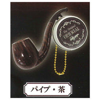 Pipe & Kiseru Mascot Ball chain Part.4 [1.Pipe (brown)]