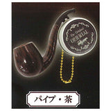 Pipe & Kiseru Mascot Ball chain Part.4 [1.Pipe (brown)]