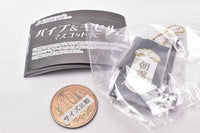 Pipe & Kiseru Mascot Ball chain Part.4 [5.Kiseru (black silver)]