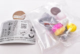 With tea! Japanese sweets cafe mascot [3.Irodori set]