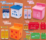 Retro milk box & milk bottle mascot Part.2 [All 5 type set (Full Complete)]