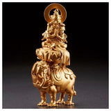 Capsule Q Museum Japanese Budda Statue Collection Vol.5 [9.Fugenbosatsu (Gold foil color)]