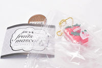 Punitto Packed Fruit Mascot Ball Chain Part.6 [1.Strawberry]