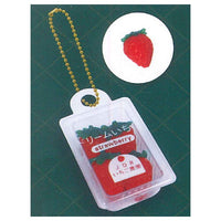 Punitto Packed Fruit Mascot Ball Chain Part.6 [1.Strawberry]