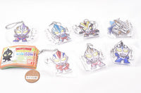 Ultraman Club Acrylic Keychain Part.2 [Regular Edition 7 types set (1.3.5.7.9.11.13)]