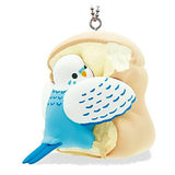 Mugyutori Part 2 Mascot Ball Chain [1.Normal budgerigar (blue)]