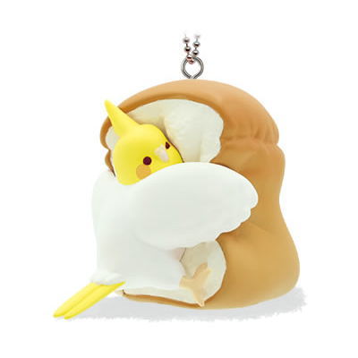 Mugyutori Part 2 Mascot Ball Chain [3.Cockatiel (Lucino)]