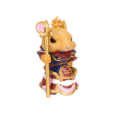 Hotokemono series Nekoyakushinyorai to Junishinsyou mascot figure Part.1 [2.Neshinsyou]