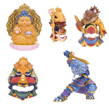 Hotokemono series Nekoyakushinyorai to Junishinsyou mascot figure Part.1 [All 5 type set(Full Complete)]