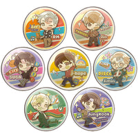 Pita! Deforme TinyTAN Can Badge Dynamite Ver. [All 7 type set(Full Complete)]