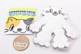 PERAPERA CATS Rubber hook [3.Mokomokoneko(white)]