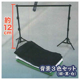 Use!? Miniature shooting equipment [1.Background 3 color set (green, black, white)]