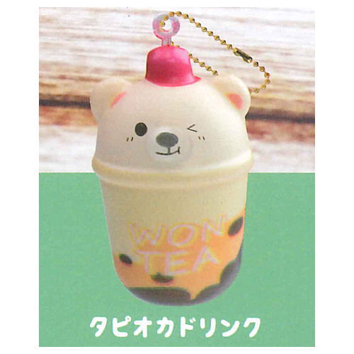 Kuma-san Fast Food Shop Squeeze Harajuku [3.Tapioca drink]