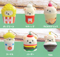 Kuma-san Fast Food Shop Squeeze Harajuku [All 6 type set(Full Complete)]