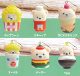 Kuma-san Fast Food Shop Squeeze Harajuku [All 6 type set(Full Complete)]
