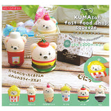 Kuma-san Fast Food Shop Squeeze Harajuku [All 6 type set(Full Complete)]