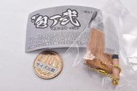The world of beautiful kitchen knives Die-cast kitchen knife mascot Part.2 [5.Deba knife]