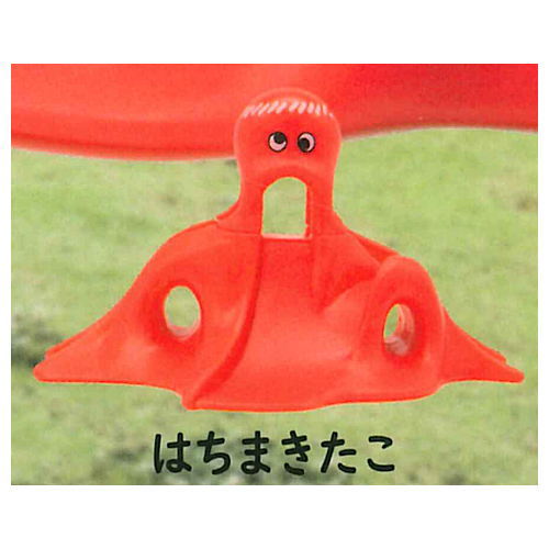 Octopus slide miniature figure [6.Hachimaki octopus]