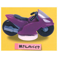 Momoume mini figure collection [6.Neesanno bike]