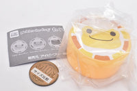 Pickles the Frog Round and cute! Case key chain [3.Yellow candy]