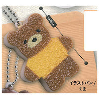 konel Fuwafuwa! Bear bread collection [3.Illustration bread / bear]