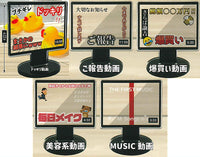 Thumbnail telop acrylic stand [All 5 type set (Full Complete)]