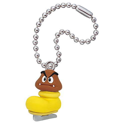 Super Mario 3D World + Fury World Mascot Keychain [5.SkateGoomba]