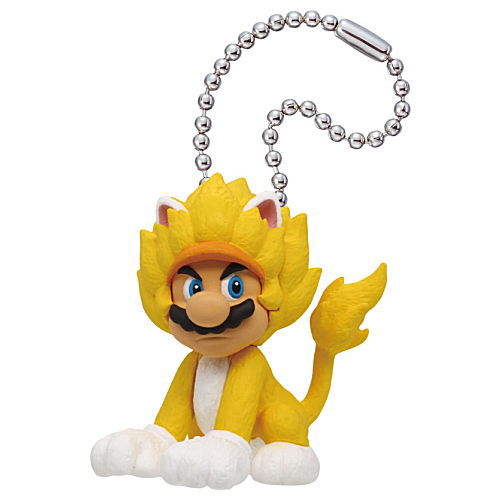 Super Mario 3D World + Fury World Mascot Keychain [7.GigaNekoMario]