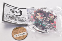 Pita! Deforme Kimetsu no Yaiba 1-2MIX acrylic key chain [5.Tanjirou & Nezuko]