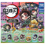 Pita! Deforme Kimetsu no Yaiba 1-2MIX acrylic key chain [All 8 type set(Full Complete)]