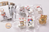 Japanese Maneki Neko (Lucky God) Miniature Collection [All 6 type set(Full Complete)]