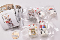 Japanese Maneki Neko (Lucky God) Miniature Collection [Normal 5 type set (Rare color is NOT including)]