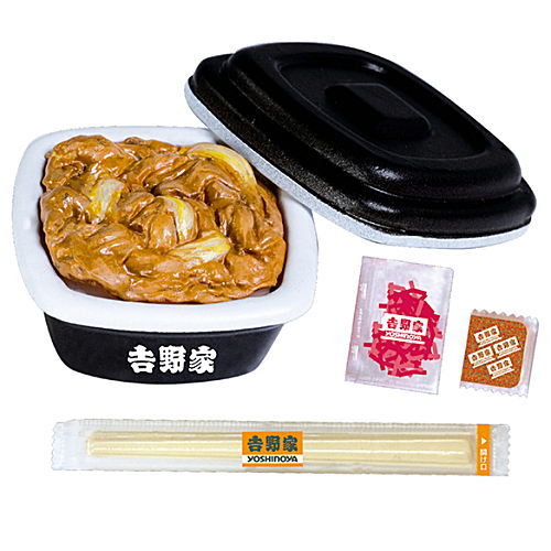 Yoshinoya Miniature Collection [4.Takeout set]