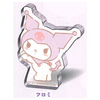 Sanrio Characters Upright! Acrylic mascot [2.Kuromi]