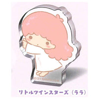 Sanrio Characters Upright! Acrylic mascot [5.Little Twin Stars (Lara)]