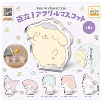 Sanrio Characters Upright! Acrylic mascot [All 6 type set(Full Complete)]